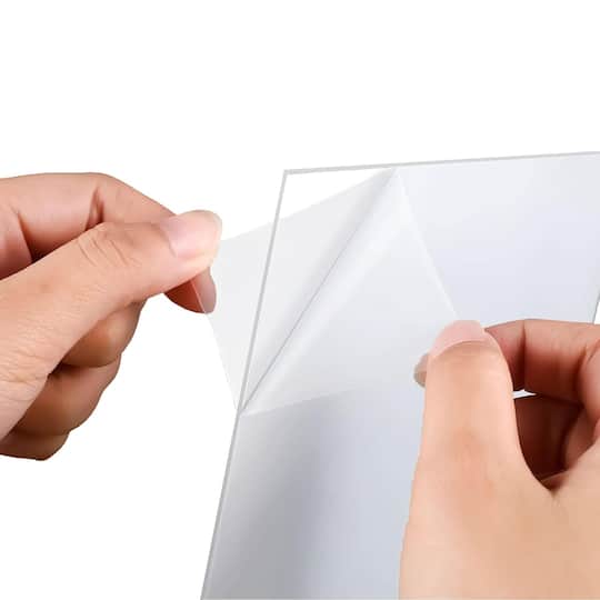 6 Pack: Clear Plastic Sheet by Studio Décor
